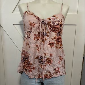 American Eagle Summer Tank with peek-a-boo sides!